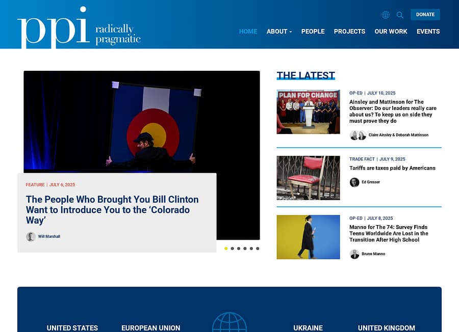 PPI WordPress website