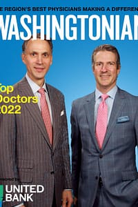 Bruno | Brown Plastic Surgeons on the cover of Washingtonian Magazine for top doctors in 2022