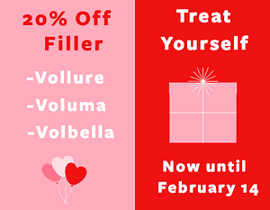 Valentines Day Special 20% off filler!