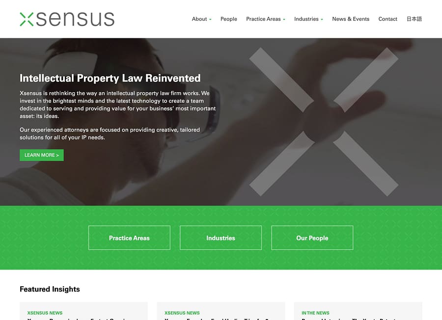 Xsensus selects DC web design firm