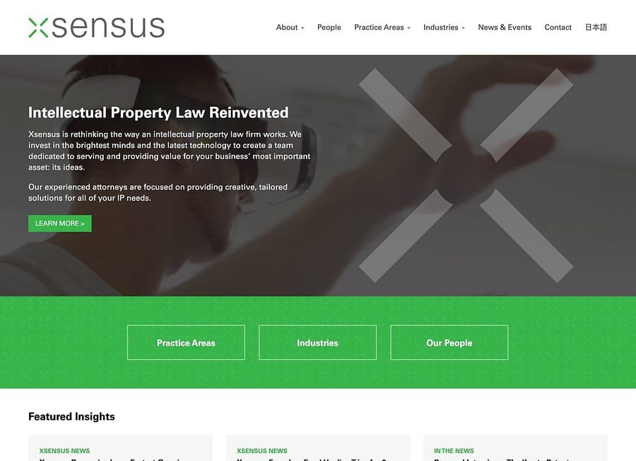 Xsensus selects DC web design firm